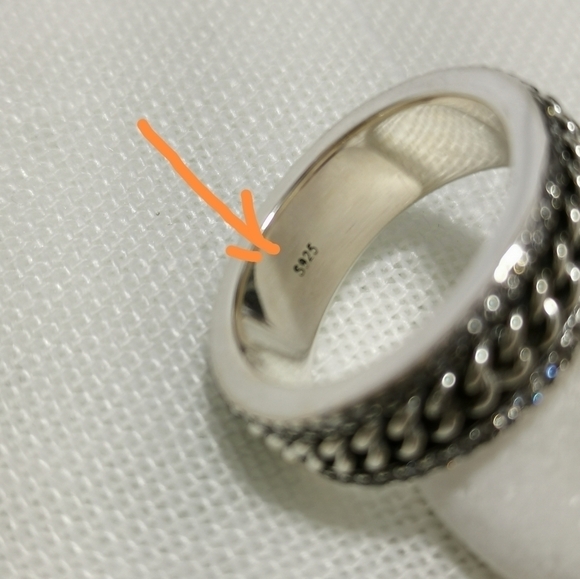 NEW Diamonique CZ eternity band ring size 6.5 - Picture 5 of 10